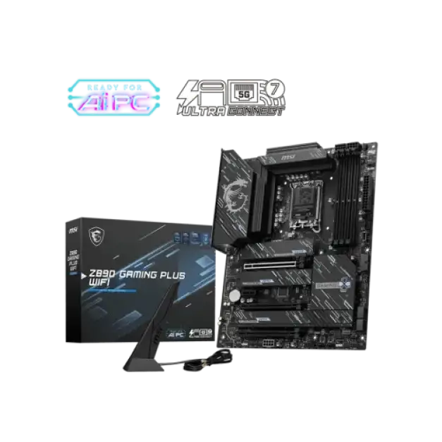 MSI Z890 GAMING PLUS WIFI LGA 1851 ATX Motherboard