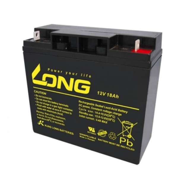 LONG WP18-12SHR 12V 18Ah Rechargeable Sealed Lead Acid...